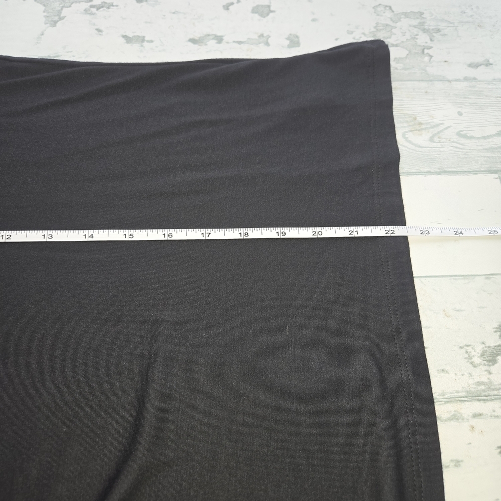 Leo & Nicole Black Mock Neck Top NWT Size PXL - Picture 6 of 9